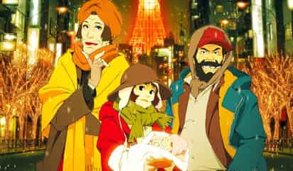 Tokio Godfathers es una cinta animada considerada de culto debido a la visión que plasma sobre la vida en las calles para los 'homeless' (ESPECIAL)