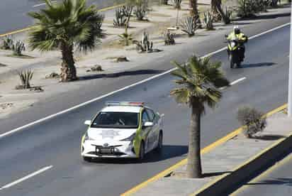 Hasta el último día de este 2021 seguirán vigentes las acciones de vigilancia vial en todo el municipio de Torreón. (EL SIGLO DE TORREÓN)