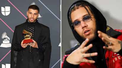 El artista urbano puertorriqueño Rauw Alejandro presentó este viernes su nuevo sencillo y video musical 'Hunter', una 'tiraera' (ataque verbal a través de las letras de las canciones) contra su colega y compatriota Jhay Cortez. (EFE)