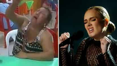 La cantante británica Adele es una de las estrellas de la música más importantes del mundo, su más reciente álbum '30' ha sido todo un éxito en ventas, mientras que su sencillo 'Easy On Me' se ha colocado como uno de los temas con mayor éxito en las plataformas de streaming. ¿Cómo se escuchará en norteño? (CORTESÍA) 
