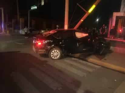 Óscar Abraham, de 25 años, argumentó que había sido chocado por atrás por otro vehículo. (EL SIGLO DE TORREÓN)