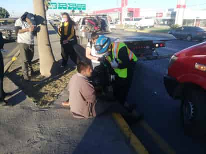 Joven salió proyectado unos cuantos metros. (EL SIGLO DE TORREÓN)