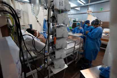 La ocupación media de camas generales en los hospitales mexicanos se sitúa en un 19 % y el de camas de terapia intensiva en un 12 %. (EFE) 