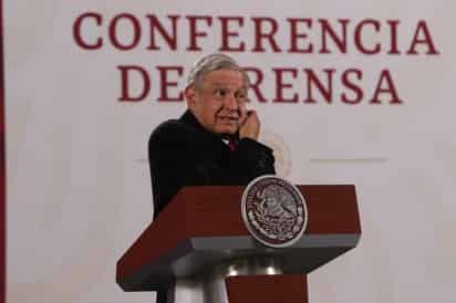 El titular del Ejecutivo dijo que ómicron está afectando bastante. (EL UNIVERSAL)