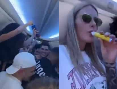 En redes circulan videos de la 'fiesta COVID-19' de los 'influencers' (CAPTURA) 