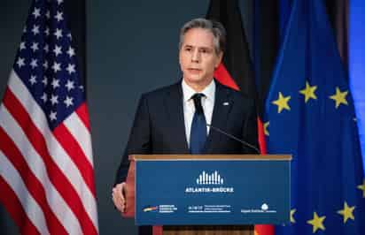 El secretario de Estado de EUA, Antony Blinken, reiteró este jueves su apuesta por el diálogo con Rusia ante la escalada de tensión en Ucrania tras reunirse en Berlín con sus homólogos de Alemania, Francia y Reino Unido. (ARCHIVO)