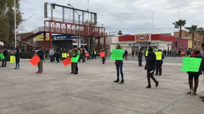 La exigencia de los trabajadores es que se respete el incremento del 7 por ciento que se contempla en el recién firmado contrato colectivo de trabajo. (GUADALUPE MIRANDA)