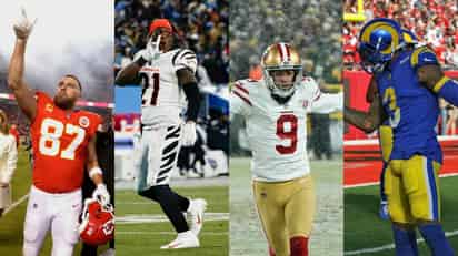 Bengals-Chiefs y 49ers-Rams en finales de conferencia