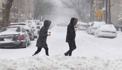 Se espera que en varias zonas el nivel de la nieve llegue de 30 a 60 cm. (29 de enero 2022, EFE)