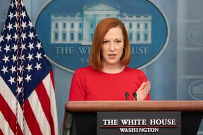 'La reacción del presidente (de Estados Unidos, Joe Biden) es que nosotros tenemos nuestra propia relación con China', dijo la portavoz de la Casa Blanca, Jen Psaki. (EFE)