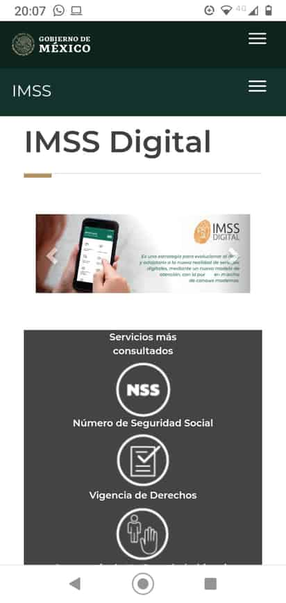 El IMSS confirma que mediante Tu Préstamo Fácil y Seguro las personas pensionadas pueden iniciar la solicitud. (EL SIGLO DE TORREÓN) 