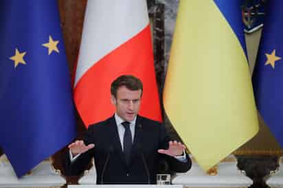 'Las conversaciones que he tenido han permitido lograr ciertos avances para la seguridad y estabilidad de la región', dijo Macron. (ARCHIVO) 