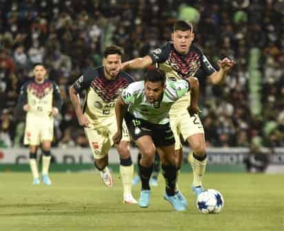 Santos Laguna cae por marcador de  2  a 3 ante el América