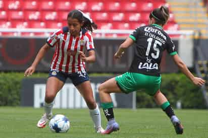 El único tanto del partido cayó a pies de Alicia Cervantes a través del buen cobro de un penal al minuto 26. (CORTESÍA)