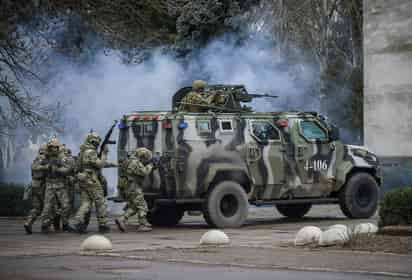 El ataque sobre el puesto de control 'Schastie' (Felicidad) en la región de Lugansk ocurrió el viernes alrededor del mediodía. (ARCHIVO) 