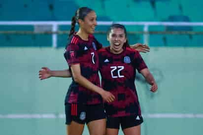 Selección Mexicana Femenil aplasta a Antigua y Barbuda; son líderes de grupo