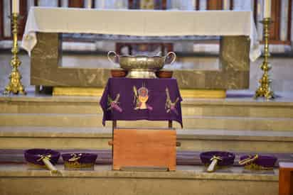 Se mantendrán las medidas sanitarias durante la ceremonia del Miércoles de ceniza.