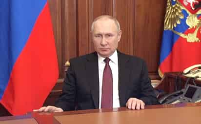 'Debe quedar claro: las cosas que están ocurriendo son una medida forzada', señaló en una reunión con empresarios en el Kremlin. (ARCHIVO)