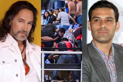 Famosos se expresan ante lo sucedido en el estadio 'La Corregidora' en Querétaro