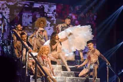 Gloria Trevi se entregó anoche a su público lagunero durante su exitosa presentación en la región como parte de su tour Isla divina (ÉRICK SOTOMAYOR)