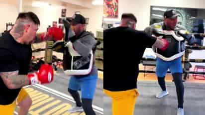 Andy Ruiz reaparece entrenando tras ser exhibido de indisciplinado por el 'Canelo'