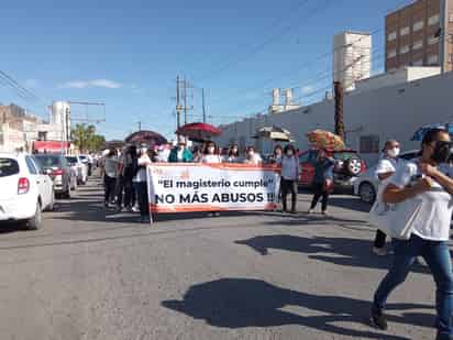 La suspensión de clases forma parte de las medidas de presión que ha emprendido el sindicato ante el adeudo estatal.