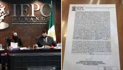 Señalan que la constancia exhibida por Cázares ante IEPC contiene innumerables inconsistencias.