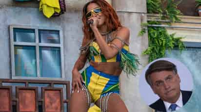 Anitta bloquea en Twitter al presidente de Brasil Jair Bolsonaro por comentario mal intencionado