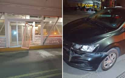 Puerta del Metrobús Laguna cae sobre vehículo y provoca daños