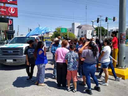 Se realizó un nuevo bloqueo por falta de agua de parte de habitantes de Torreón; ahora fueron vecinos de la colonia Nueva Aurora.