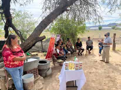 En lo que va del mes se ha visitado Villa Juan E. García, La Goma, Ejido 6 de Enero y León Guzmán.