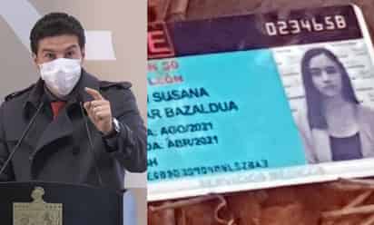 Credencial de Debanhi era 'viejita', señala gobernador de Nuevo León