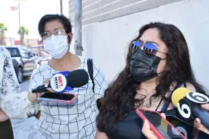 Juanita Olalde, asesora de la familia de la pequeña afectada, cuestionó el resultado de la sentencia. (Foto: SERGIO A. RODRÍGUEZ / EL SIGLO COAHUILA)