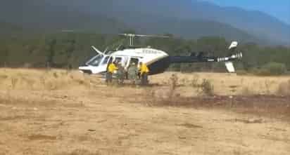 Dichas labores de combate se realizan a 2 mil ochocientos metros sobre el nivel del mar. (ISABEL AMPUDIA)