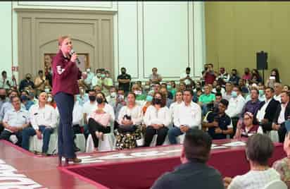 Tendremos un gobierno sin corrupción: Marina Vitela