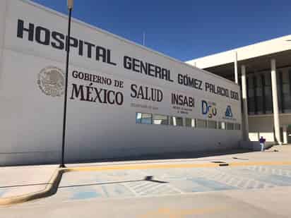 Lo localizan cerca de un arroyo en el poblado de Nazas y por la gravedad, lo trasladan al HG.