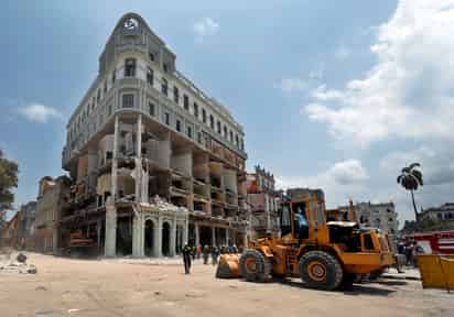 El hotel se encontraba en remodelación pero estaba cerrado al público desde hace dos años por la pandemia. (ARCHIVO)