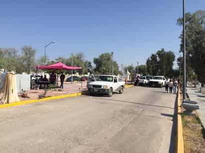 Las altas temperaturas pudieron ser un factor para la baja asistencia en el panteón municipal de Gómez Palacio.