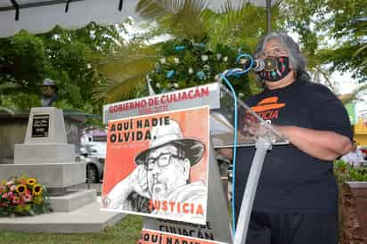 Viuda del periodista Javier Valdez denuncia impunidad en su asesinato