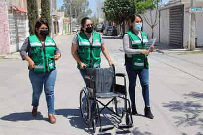 Las entregas se hicieron en algunas colonias y ejidos de Torreón.