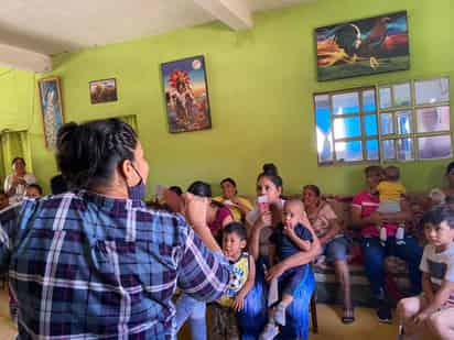 Realizan actividades del Instituto Municipal de la Mujer de Lerdo en Sapioriz