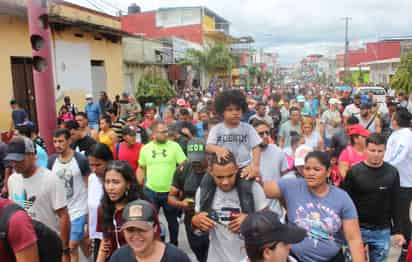 Casi una tercera parte de las interceptaciones ocurrió en Chiapas, estado en la frontera con Guatemala. (ARCHIVO)