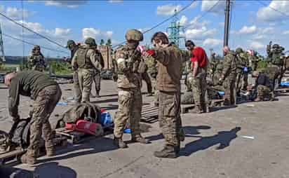 Además, destacó que el puerto de Mariúpol (mar de Azov) comenzó a recibir barcos de carga. (ARCHIVO)