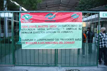 Planteles del Conalep consideran que es impostergable dar inicio a un proceso gradual de basificación del esquema de contratación. (EL SIGLO DE TORREÓN)