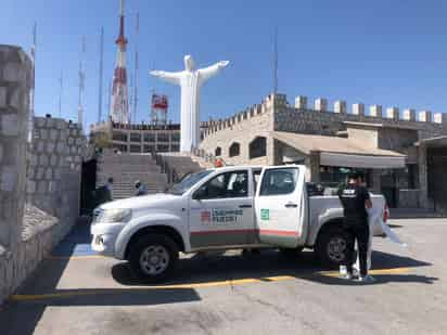 Se realizaron fumigaciones en el Santuario de las Noas. (EL SIGLO DE TORREÓN)