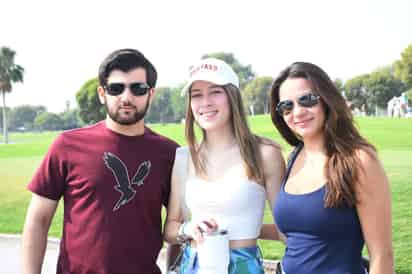 Amin, Luisa y Daniela (FERNANDO COMPEÁN)