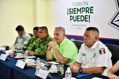 Durante la Vigésima Quinta Reunión de Seguridad, se reportó un decremento en índices delictivos a comparación de 2021. (EL SIGLO DE TORREÓN)