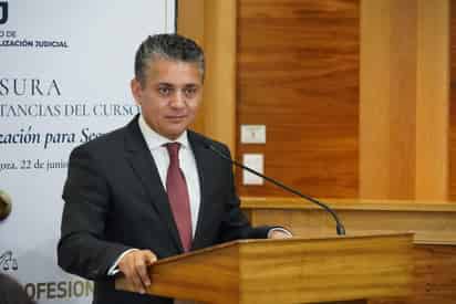 Miguel Mery Ayup, magistrado presidente.