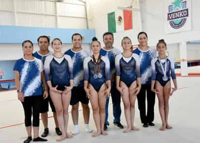 Laguneras acuden a Nacional de Gimnasia