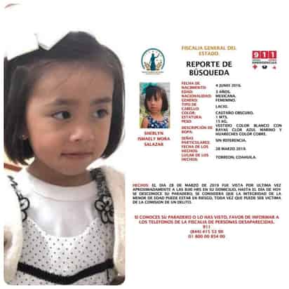 Nayeli relató que hace tres años fue la última vez que vio a su pequeña. El padre de la menor la sustrajo.